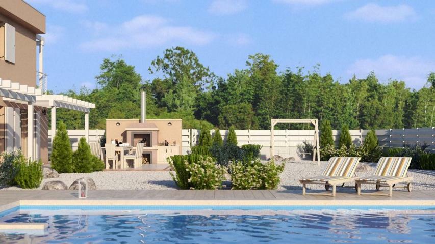 Villa Bella - Beautiful And Modern House With Pool, Souna, Jacuzzi & Playground, Liznjan - Istra Extérieur photo